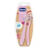 Chicco Lžička silikonová 2 ks 6m +
