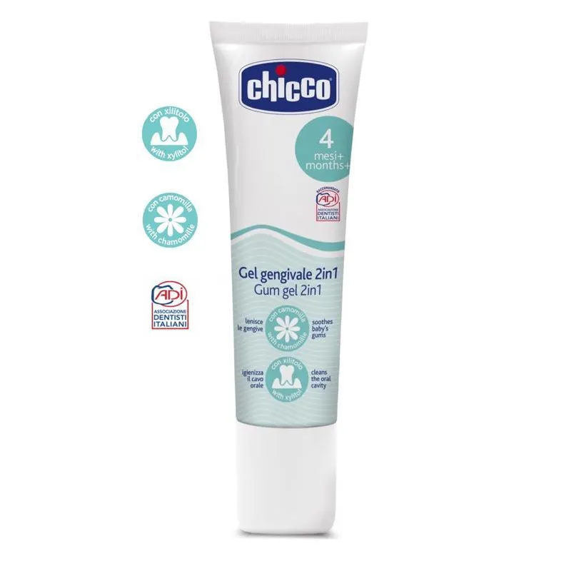 Chicco Gel zubní zklidňující/čistící 30 ml
