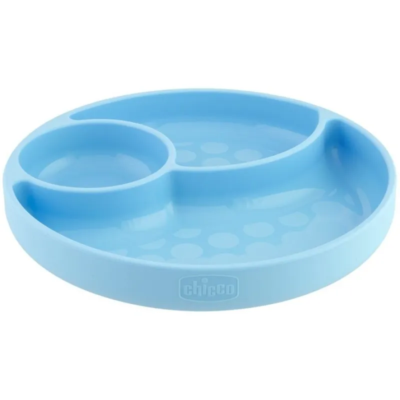 Chicco Talíř silikonový, 12m+