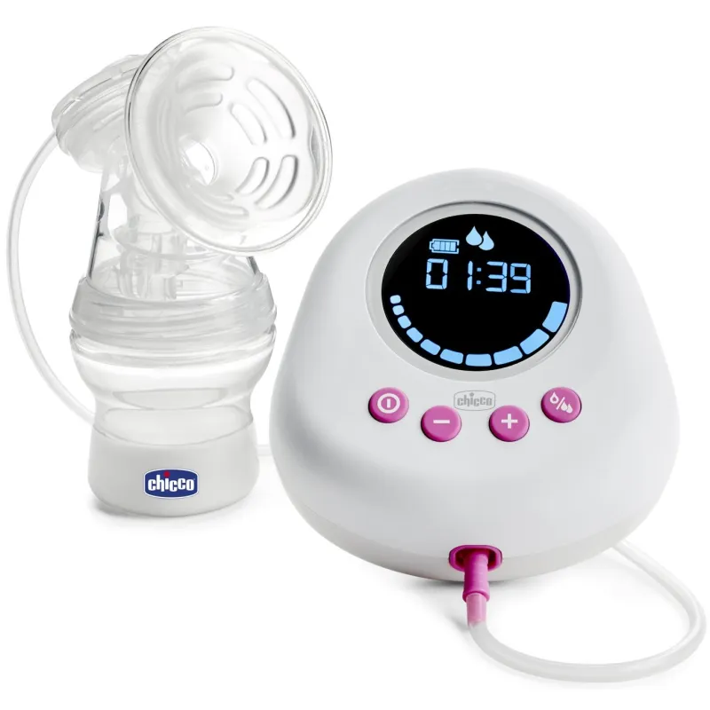 Chicco Odsávačka mateřského mléka elektronická Single pink