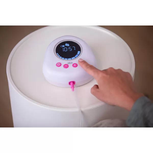 Chicco Odsávačka mateřského mléka elektronická Single pink