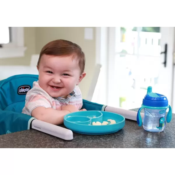 Chicco Talíř silikonový, 12m+