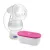 CHICCO Odsávačka mateřského mléka elektrická přenosná Travel Pink USB