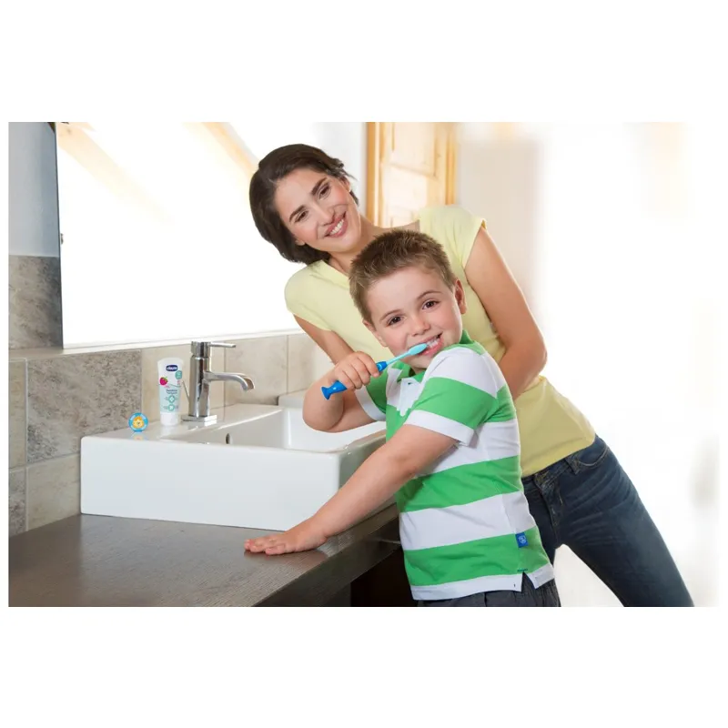Chicco Pasta zubní Jahoda bez fluoru 50ml, 12m+
