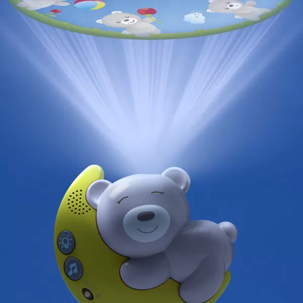 CHICCO Hudební projektor nad postýlku Next2Moon 3v1 na všechny postýlky včetně Next2Me, 0m+