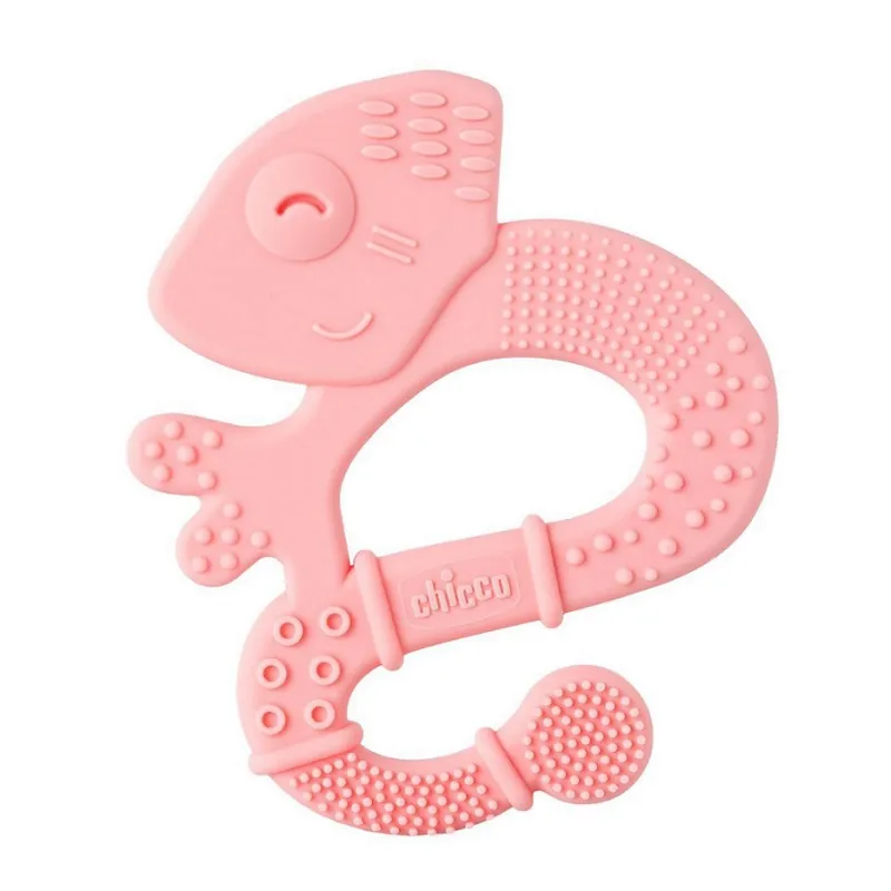 CHICCO Kousátko silikonové Super Soft Chameleon 2m+