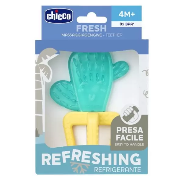 CHICCO Kousátko chladící Fresh Kaktus 4m+