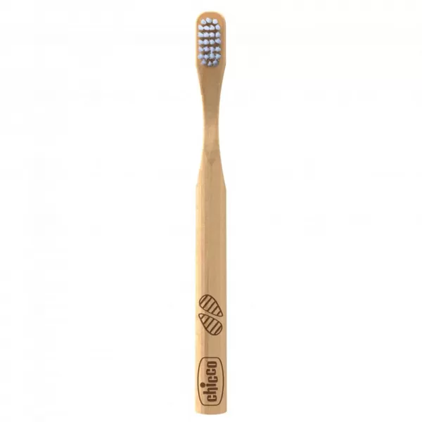 CHICCO Kartáček zubní ekologický, biologicky odbouratelný bambusový Eco Bamboo