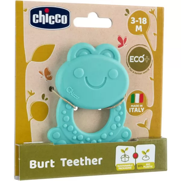CHICCO Kousátko Eco+ Žabka Burt 3m+
