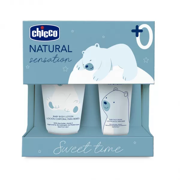 CHICCO Set dárkový kosmetický Natural Sensation - Sweet Time