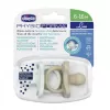 CHICCO Dudlík Physio Luxe 6-16m, 2ks