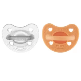 CHICCO Dudlík Physio Luxe 6-16m, 2ks