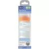 CHICCO Láhev kojenecká sklo Well-being silikon 240ml kluk