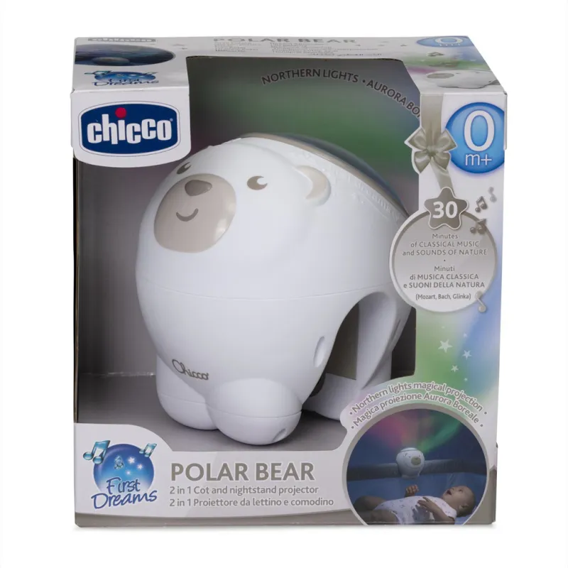 CHICCO Projektor s polární září Polární medvěd