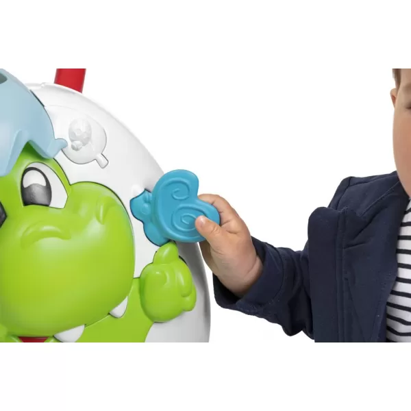 CHICCO Chodítko s aktivitami a zvukem 2v1 Dino 9m+