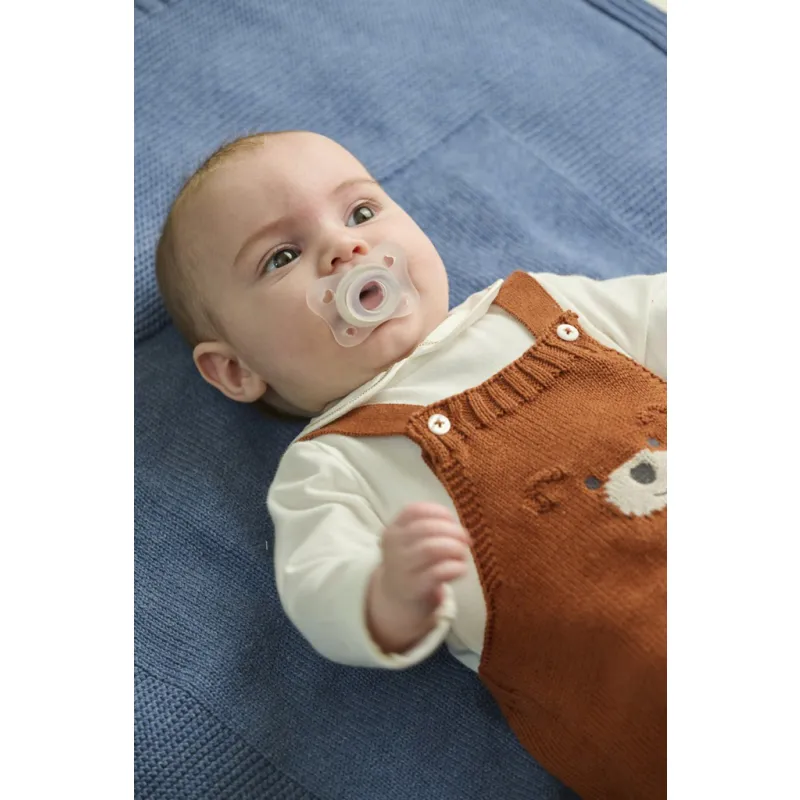 CHICCO Dudlík Physio Mini Soft celosilikonový 0-2m kluk 2 ks
