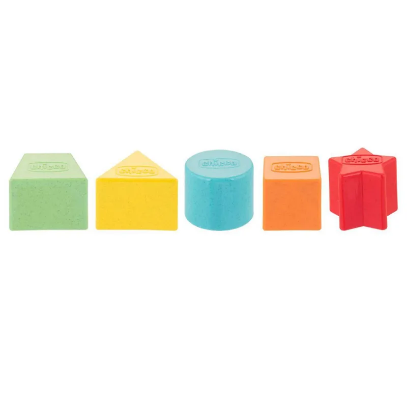 CHICCO Pohárky stohovací barevné Eco+ 6m+