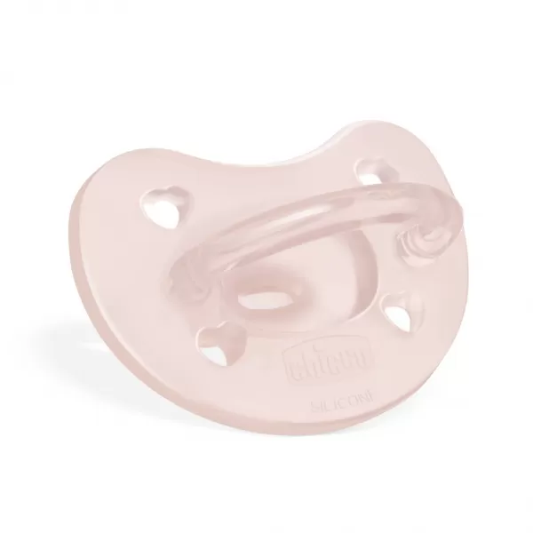 CHICCO Dudlík Physio celosilikonový 0-6m holka 1 ks