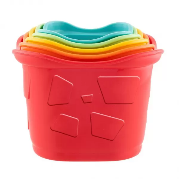 CHICCO Pohárky stohovací barevné Eco+ 6m+