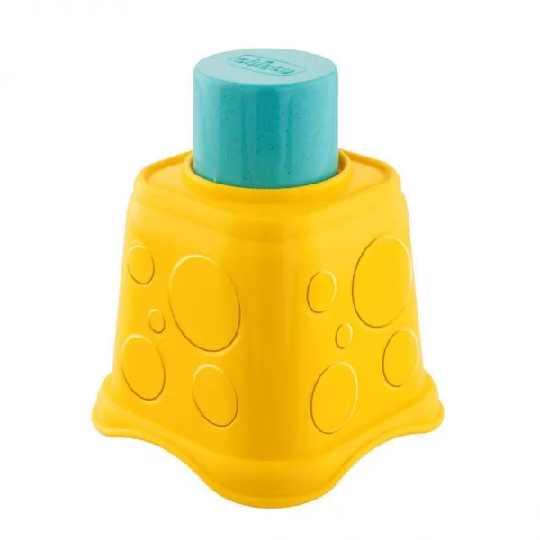 CHICCO Pohárky stohovací barevné Eco+ 6m+