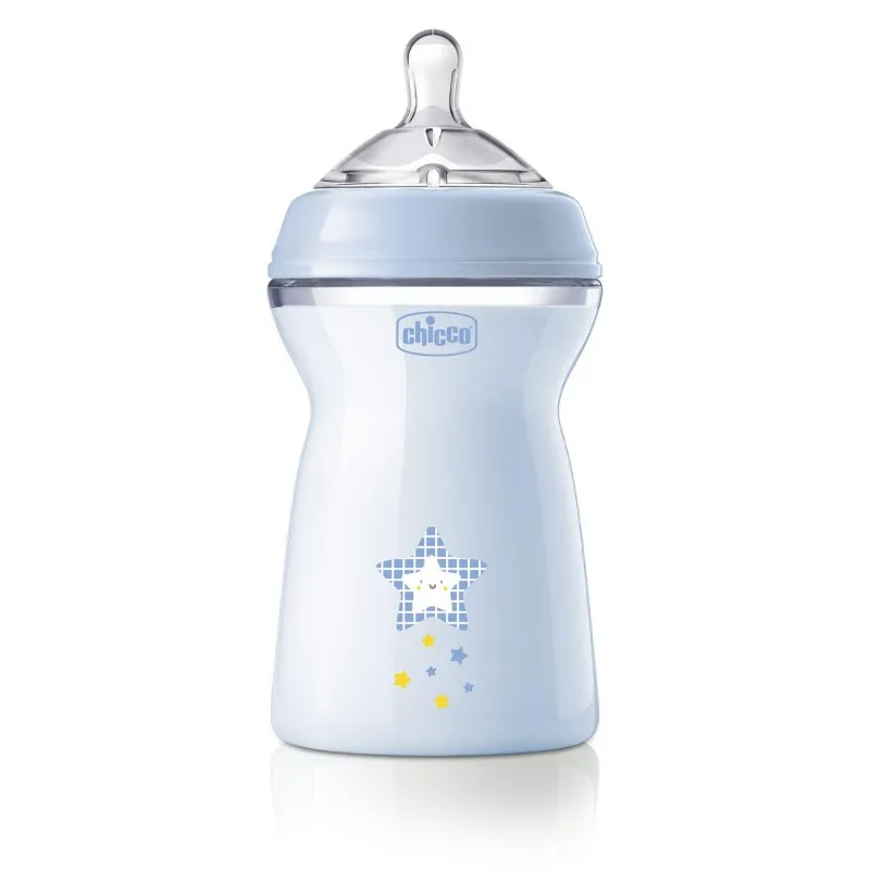 CHICCO Láhev kojenecká Natural Feeling 330 ml 6m+