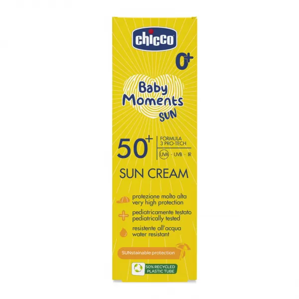 CHICCO Krém dětský na opalování SPF50+ 75ml, 0m+