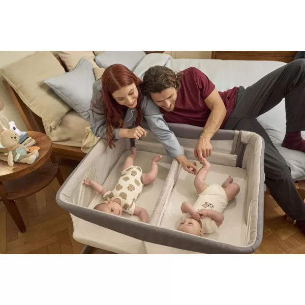 CHICCO Postýlka Next2Me Twins pro dvojčata