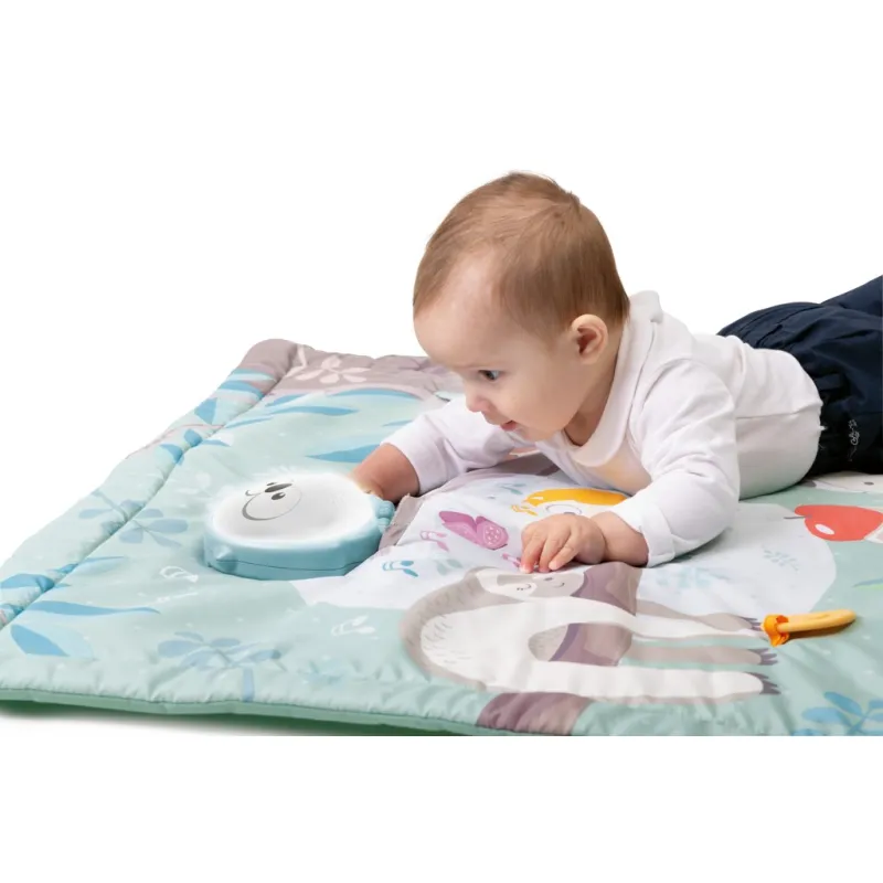 CHICCO Deka hrací Sovička 2v1 80x80 cm, 0m+