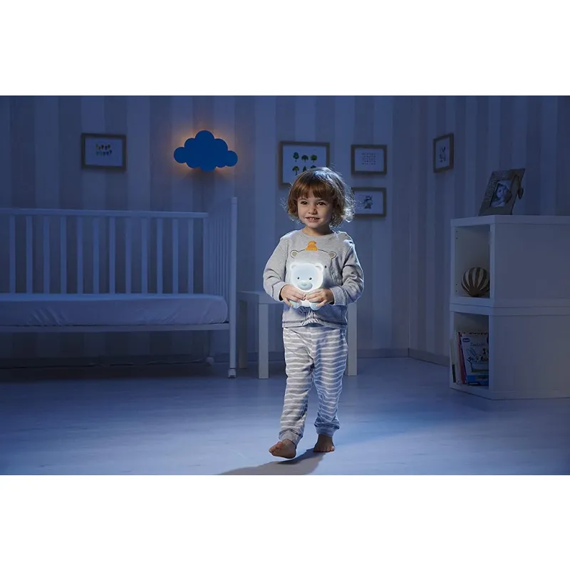 CHICCO Světélko noční hudební Medvídek 0m+