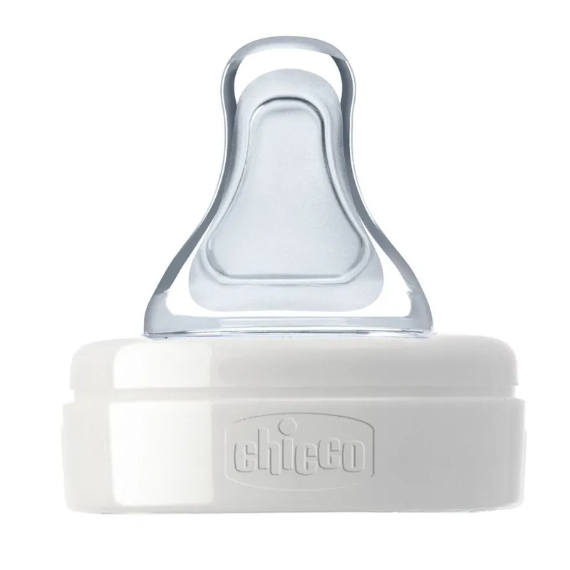 CHICCO Dudlík na láhev Perfect 5/Well-Being fyziologický na kaši 6m+ 2 ks