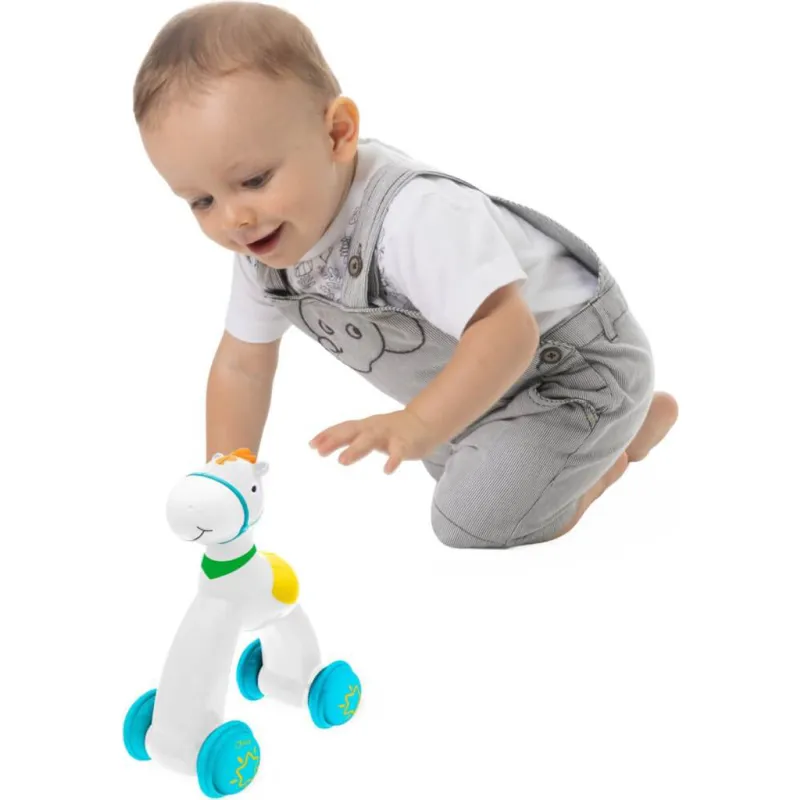 CHICCO Hračka Push and Go Koník 12m+
