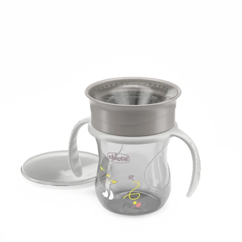 CHICCO Hrneček 360 Perfect X s držadly grey, 12m+