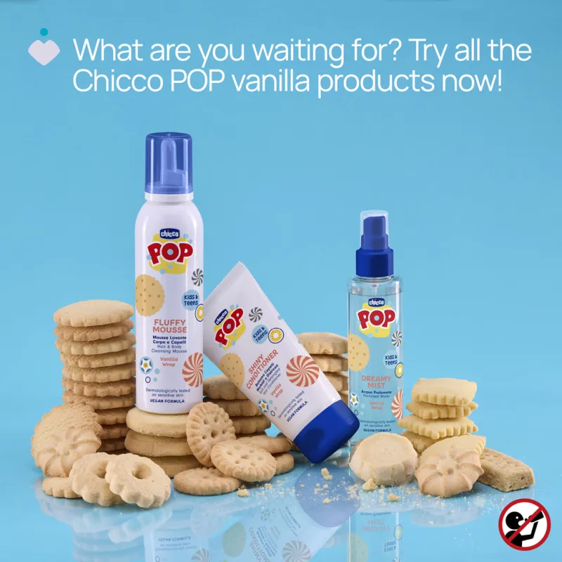CHICCO Kondicionér na vlasy Pop Vanilla wrap 150ml