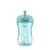 CHICCO Hrneček Advanced se slámkovým náústkem teal, 12m+