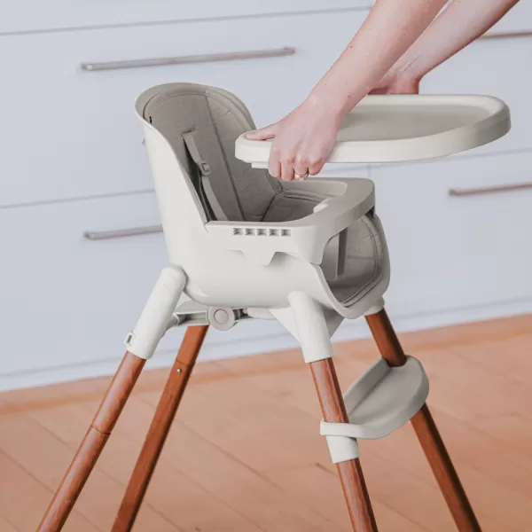 CHICCO Židlička jídelní Zest Plus - Wooden Grey