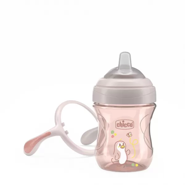 CHICCO Hrneček Transition učicí s držadly, 4m+