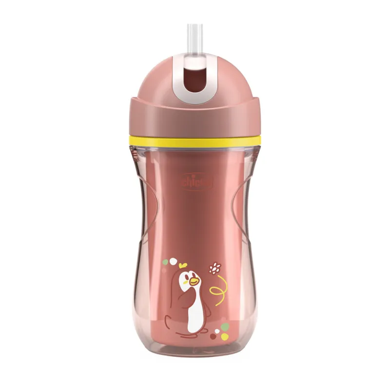 CHICCO Hrneček Sport se slámkou, 14m+