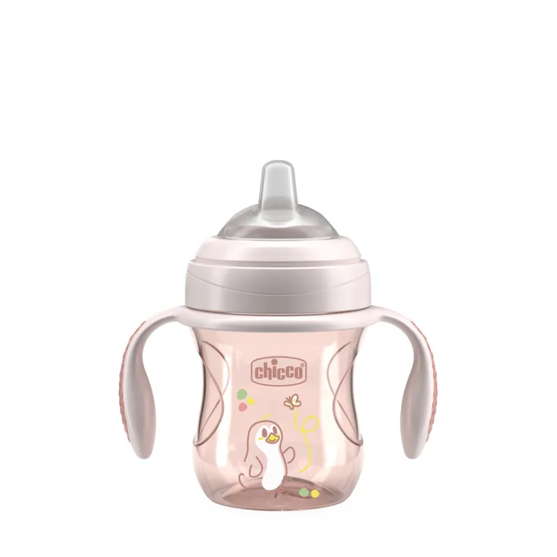 CHICCO Hrneček Transition učicí s držadly, 4m+