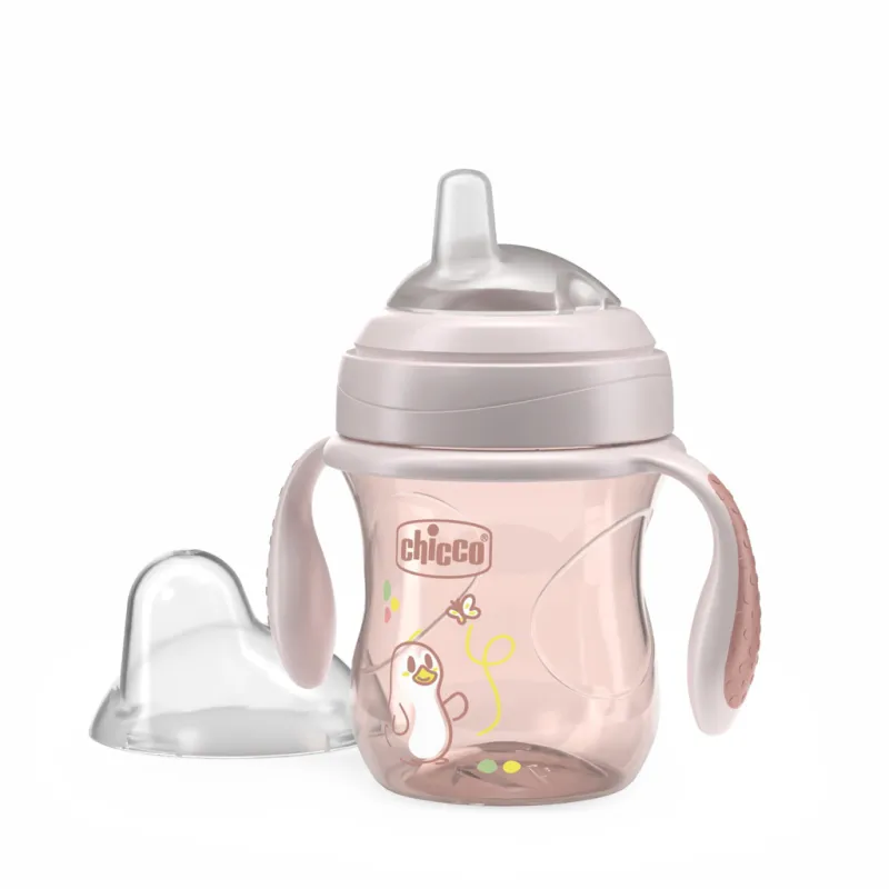 CHICCO Hrneček Transition učicí s držadly, 4m+