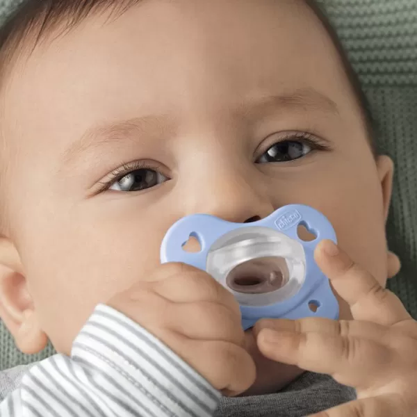 CHICCO Šidítko PhysioForma® Dual Soft 6-16m, 2 ks