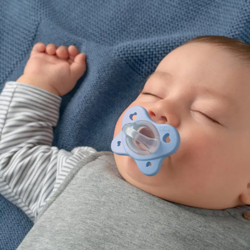 CHICCO Šidítko PhysioForma® Dual Soft 6-16m, 2 ks
