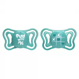 CHICCO Šidítko Physio Light silikonové 6-16m, 2 ks