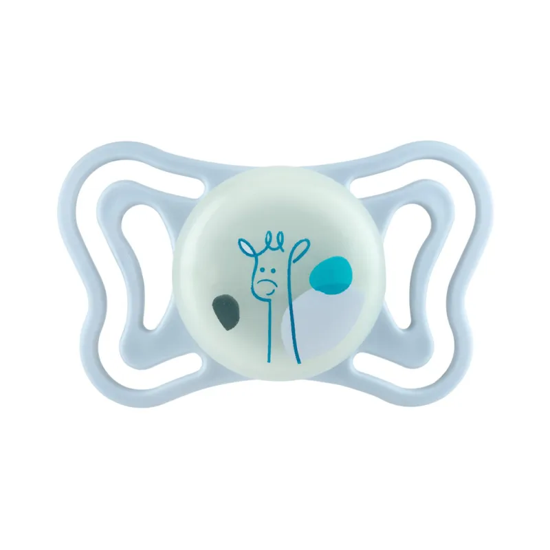CHICCO Dudlíky Physioforma Light silikonové ortodontické neutral 2-6m, 2 ks