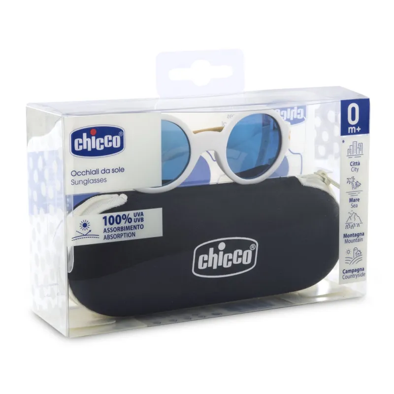 CHICCO Brýle sluneční Cream Mirror 0m+