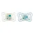 CHICCO Dudlíky Physioforma Light silikonové ortodontické neutral 2-6m, 2 ks