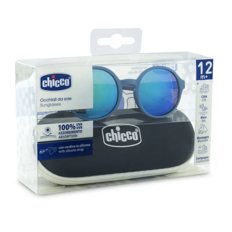 CHICCO Brýle sluneční Blue Mirror 12m+