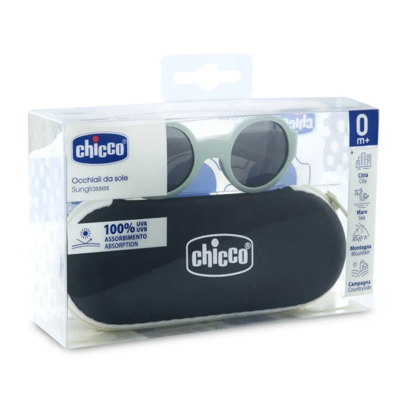 CHICCO Brýle sluneční Green Smoky 0m+