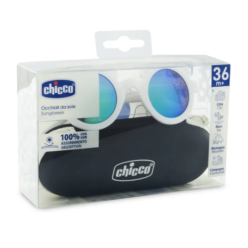 CHICCO Brýle sluneční Cream Mirror 36m+
