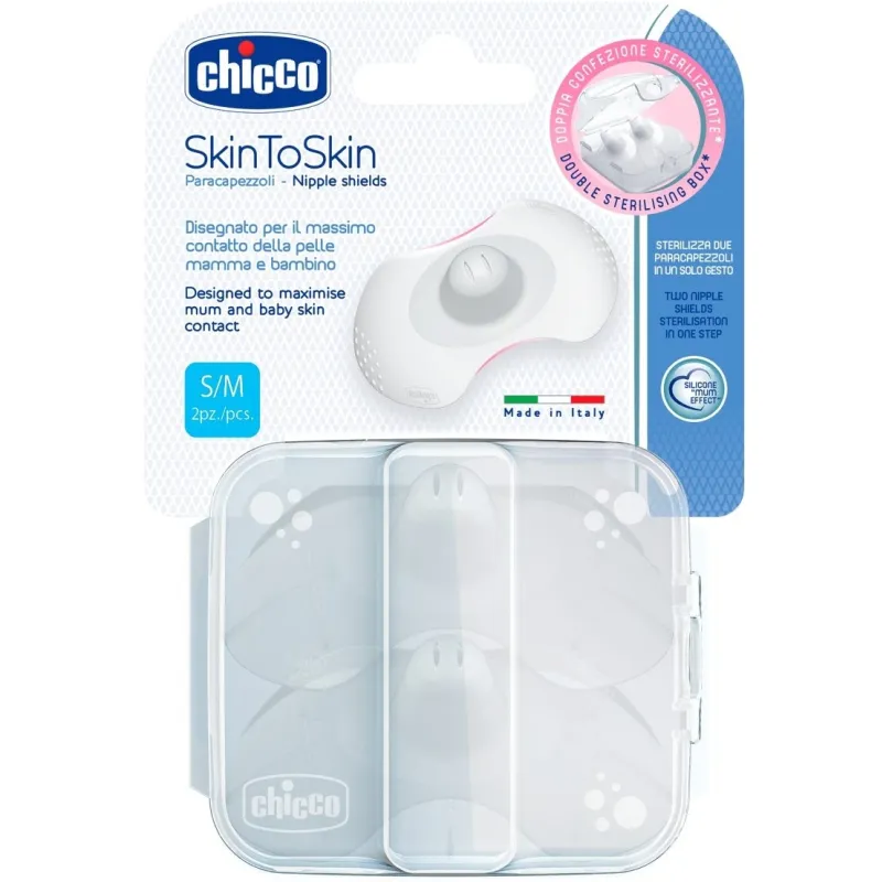Chicco Chránič bradavek SkinToSkin silikon 2 ks