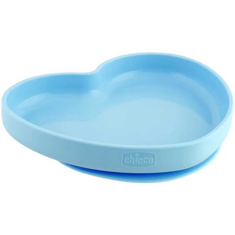 Chicco Silikonový talíř srdíčko 9 m+